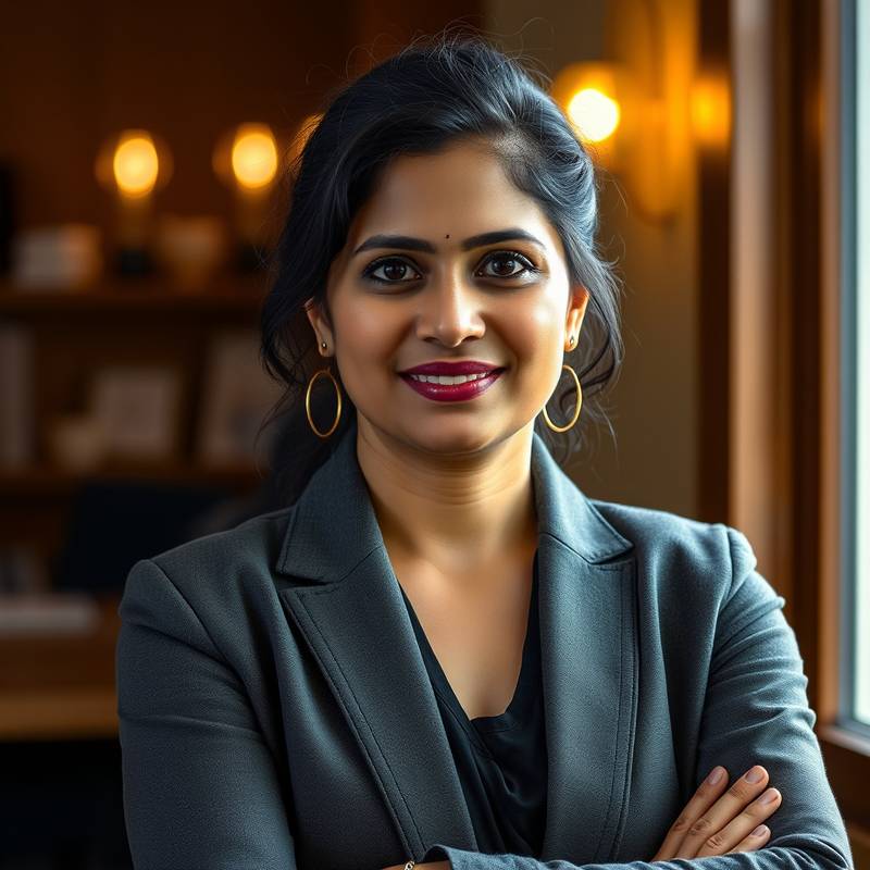 Portrait of Priya Sharma, Talent Acquisition Manager and course instructor