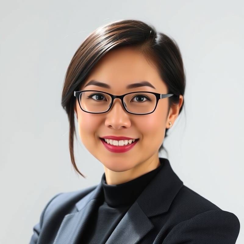 Portrait of Sarah Chen, HR Manager at Innovatech Solutions